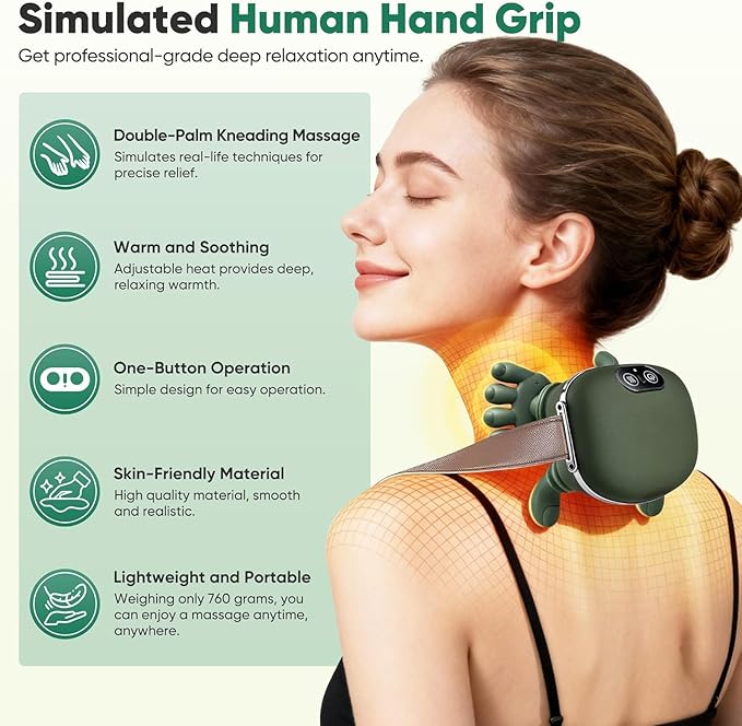 Deep Tissue Scalp and Body Massager