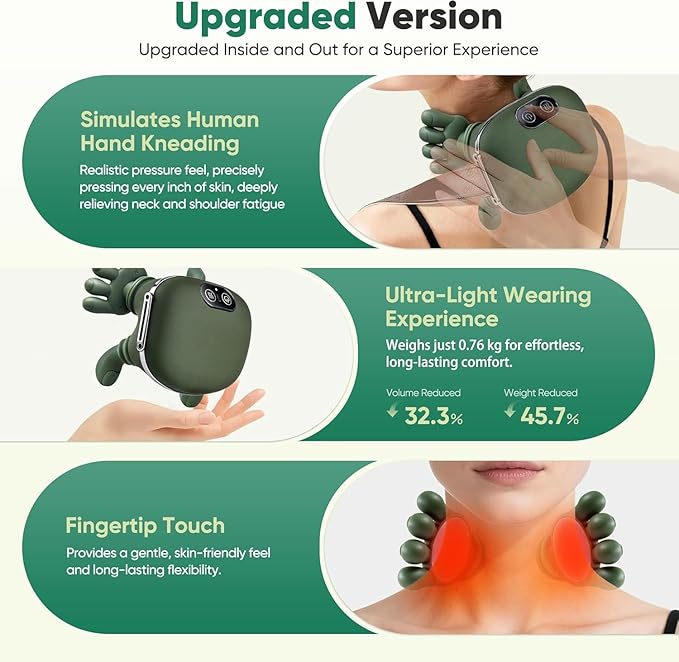 Deep Tissue Scalp and Body Massager