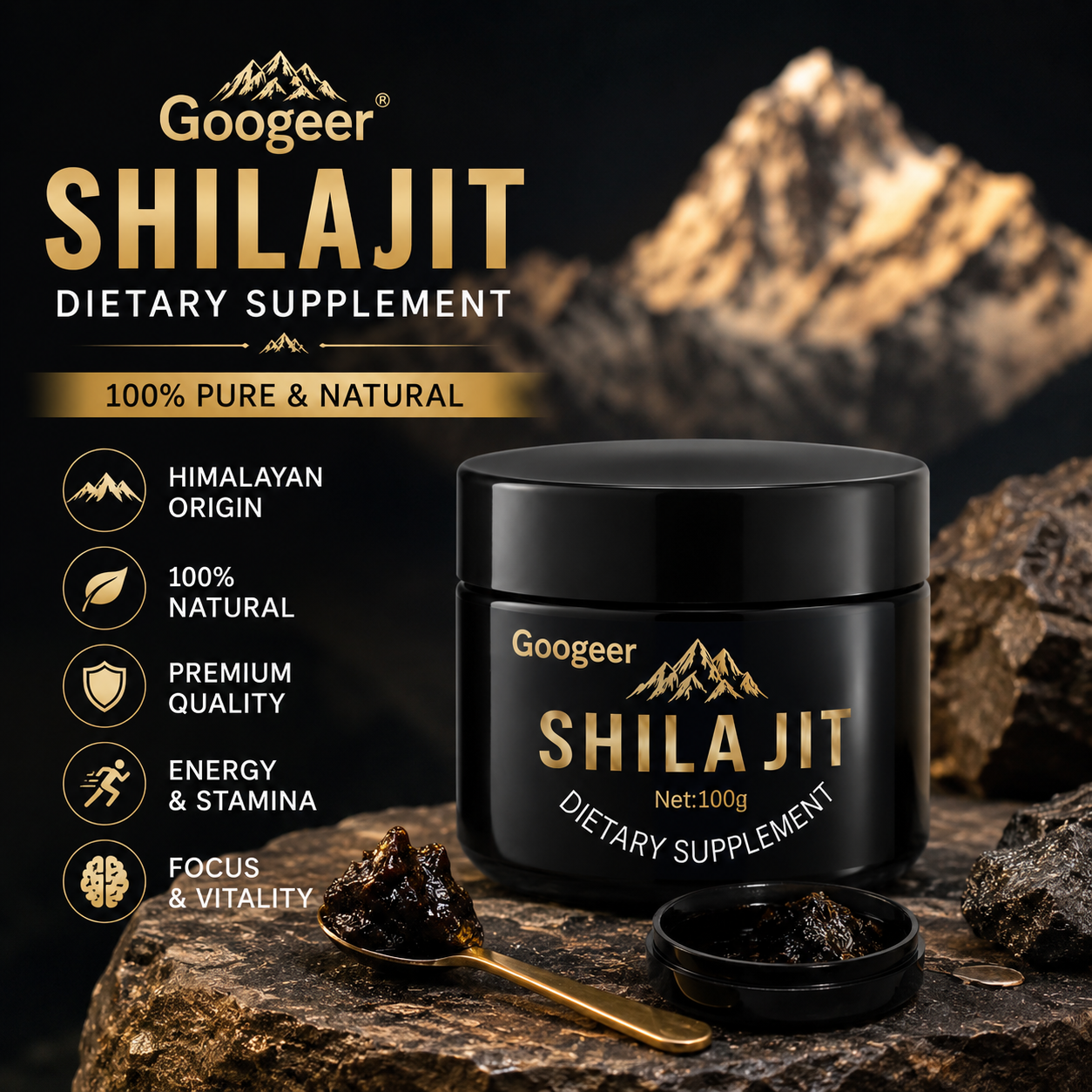 Googeer Premium Shilajit